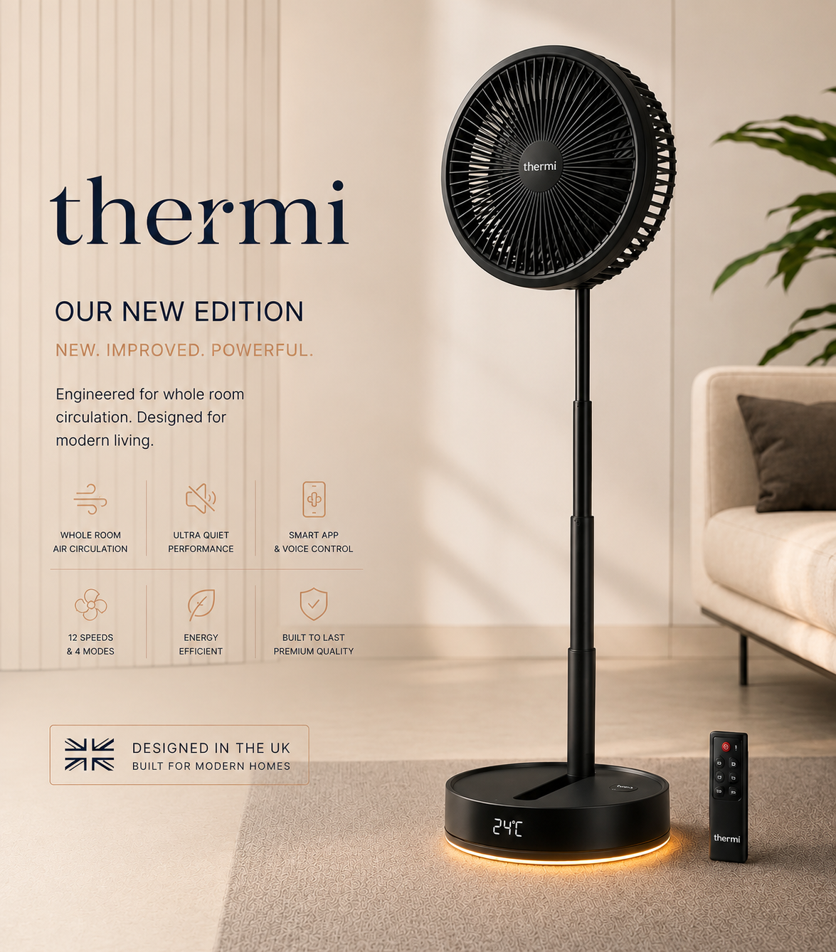 Thermi Pedestal Fan